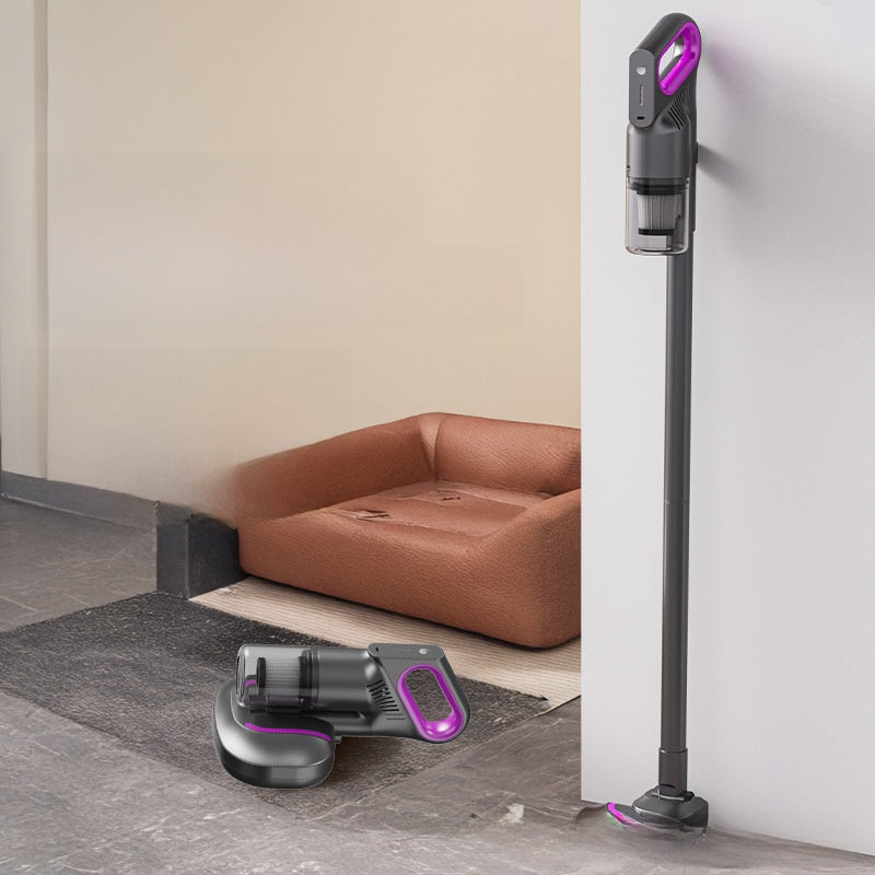 Handheld Wireless Vacuum Cleaner with Floor Brush.