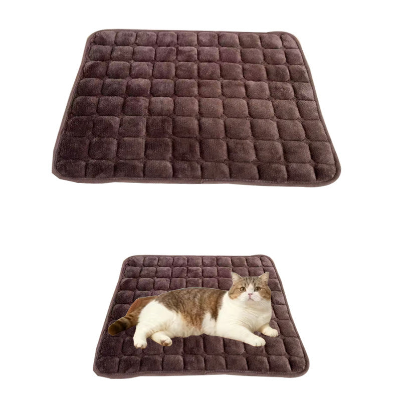 Self-Heating Pet Mattress for Warmth and Comfort
