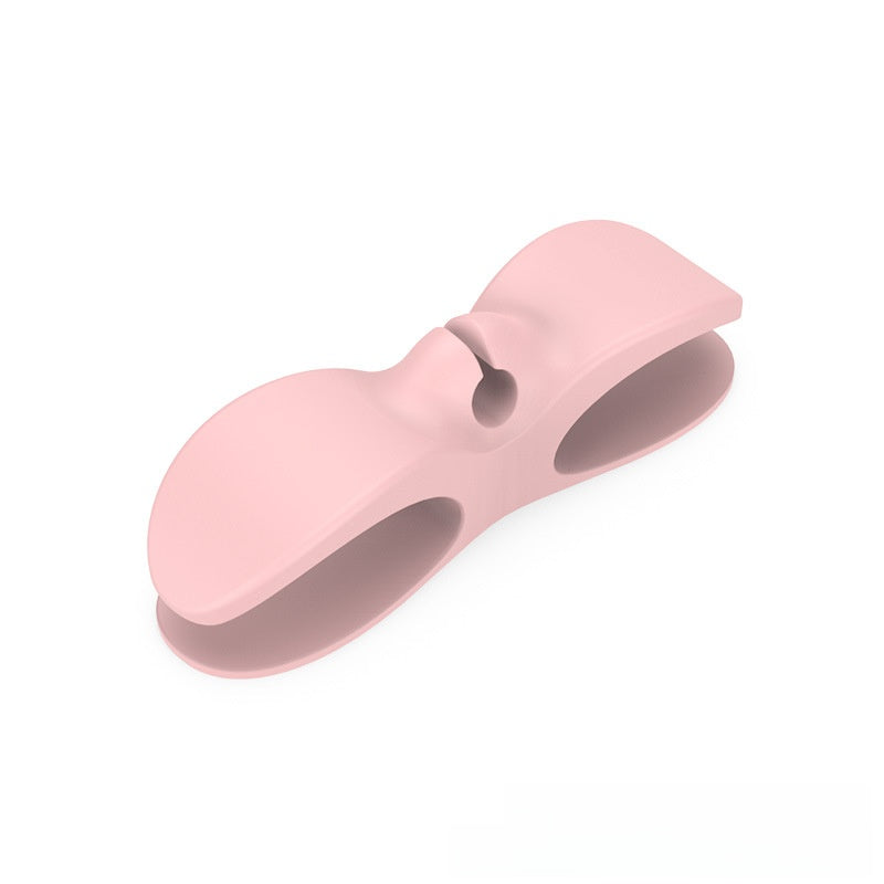 Silicone Adhesive Cable Winder Wall Mounted Organizer