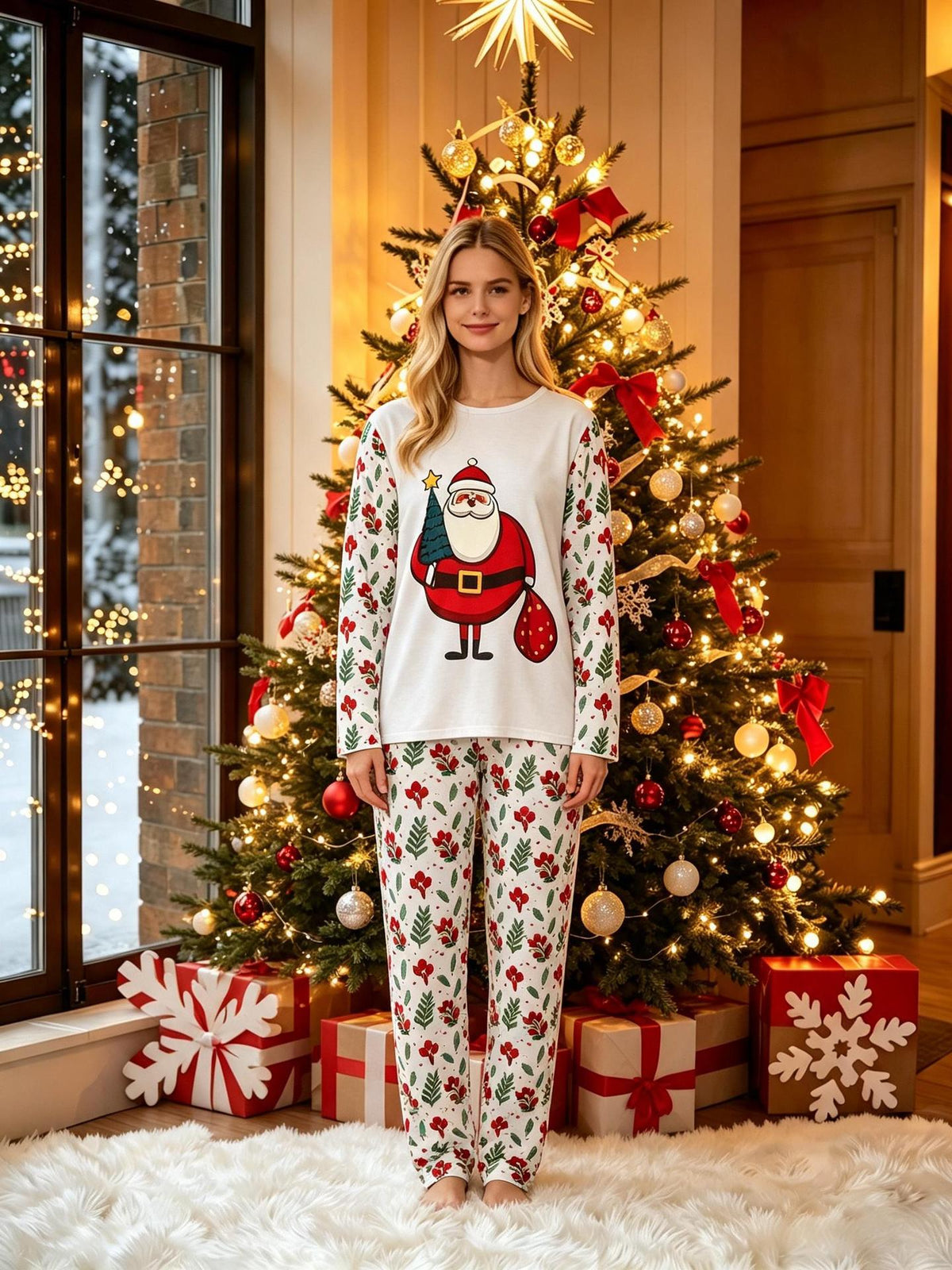 Family Pajamas Set for Christmas
