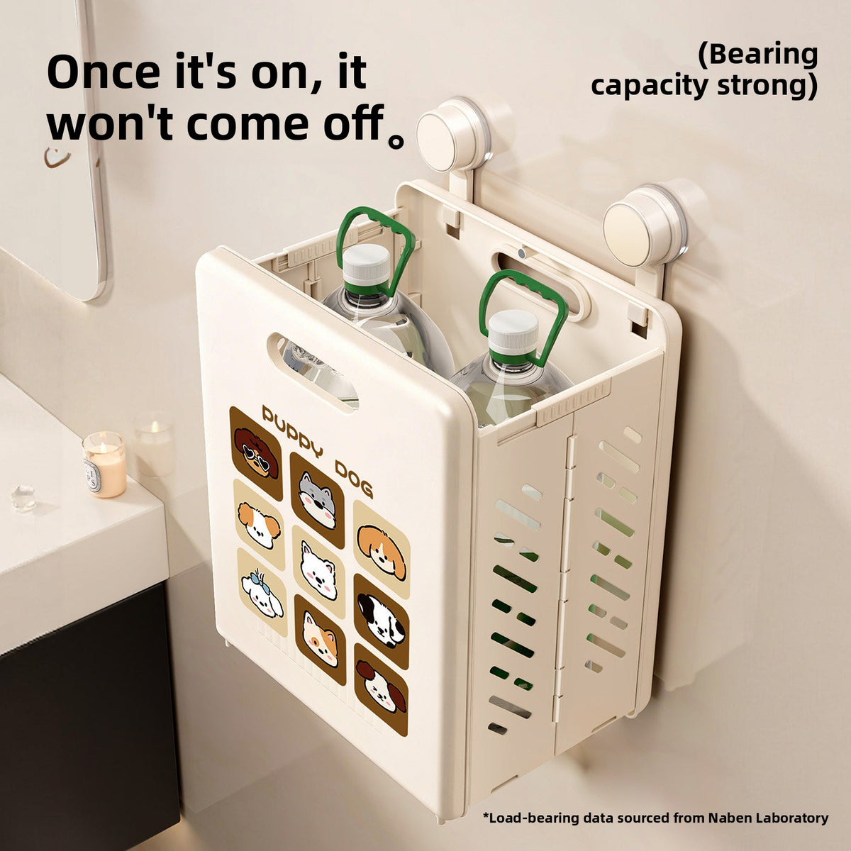 Foldable Wall Mounted Laundry Basket