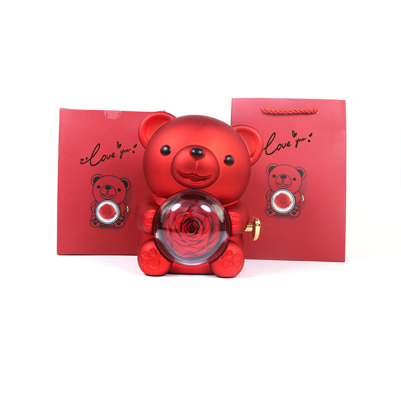 Double Heart Necklace with Gift Box