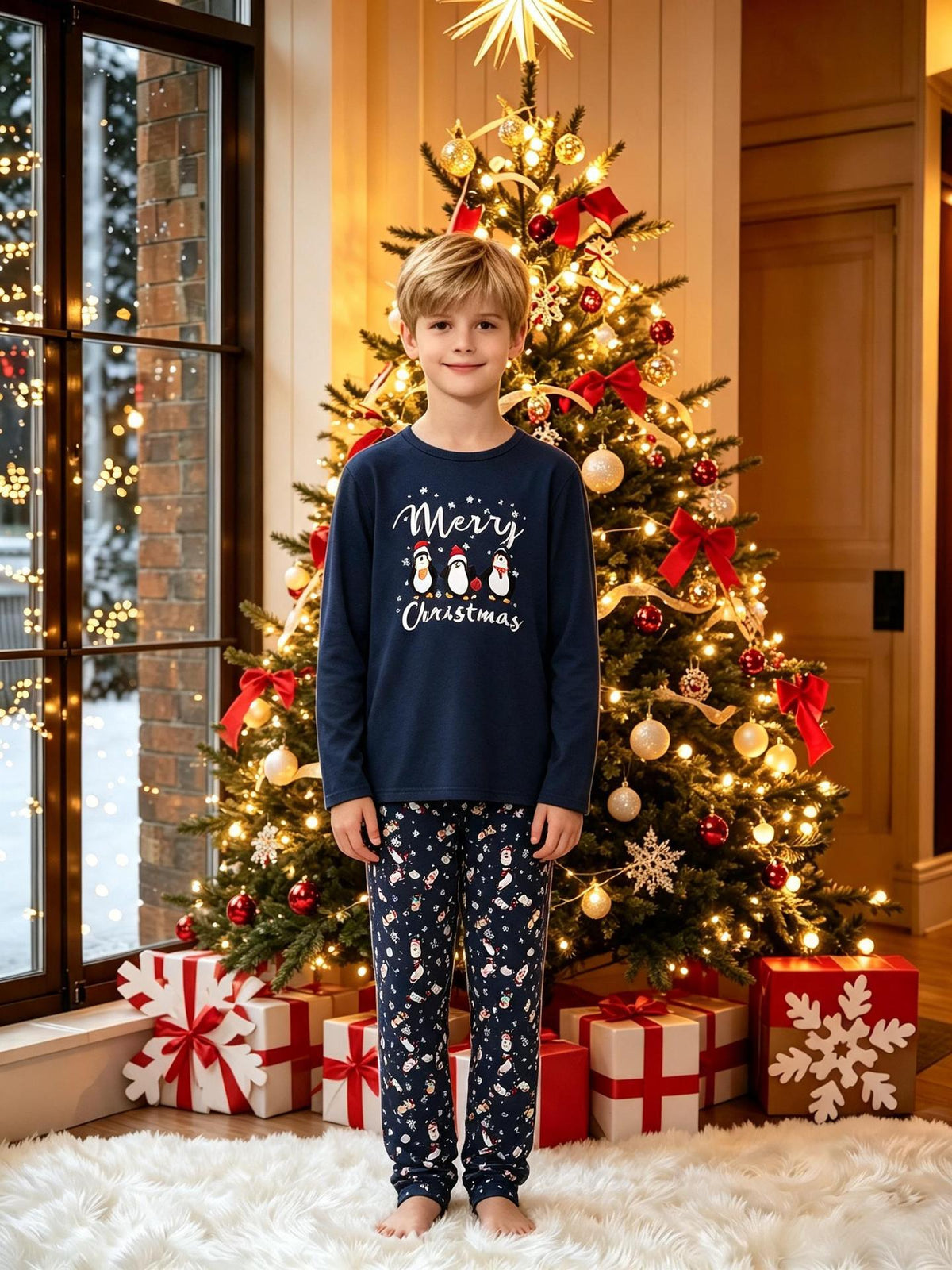 Family Pajamas Set for Christmas