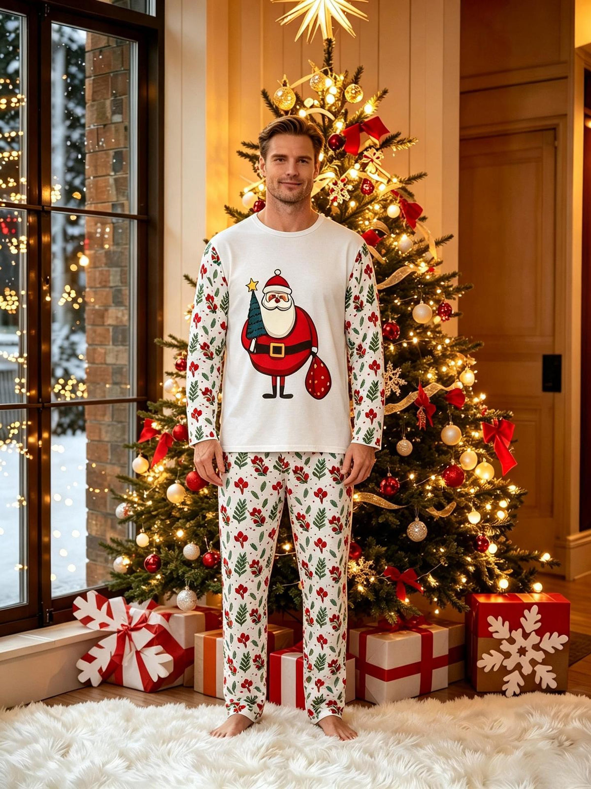 Family Pajamas Set for Christmas