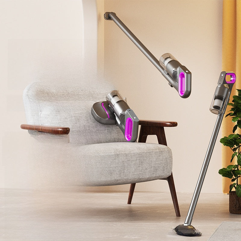 Handheld Wireless Vacuum Cleaner with Floor Brush.