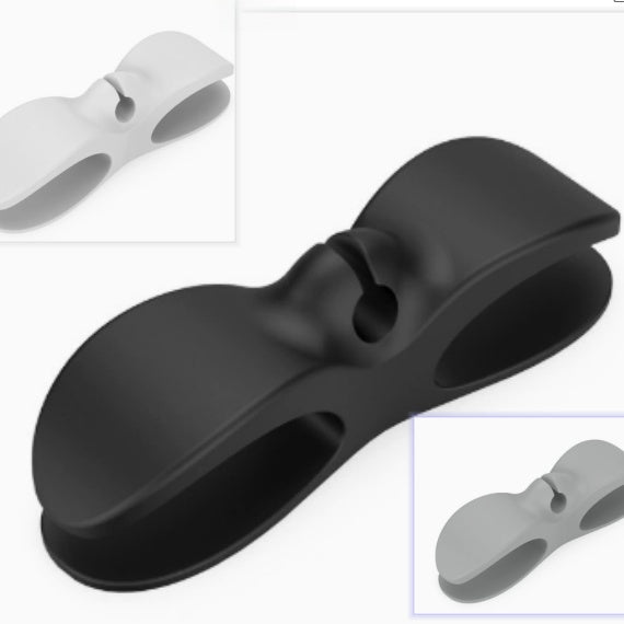 Silicone Adhesive Cable Winder Wall Mounted Organizer