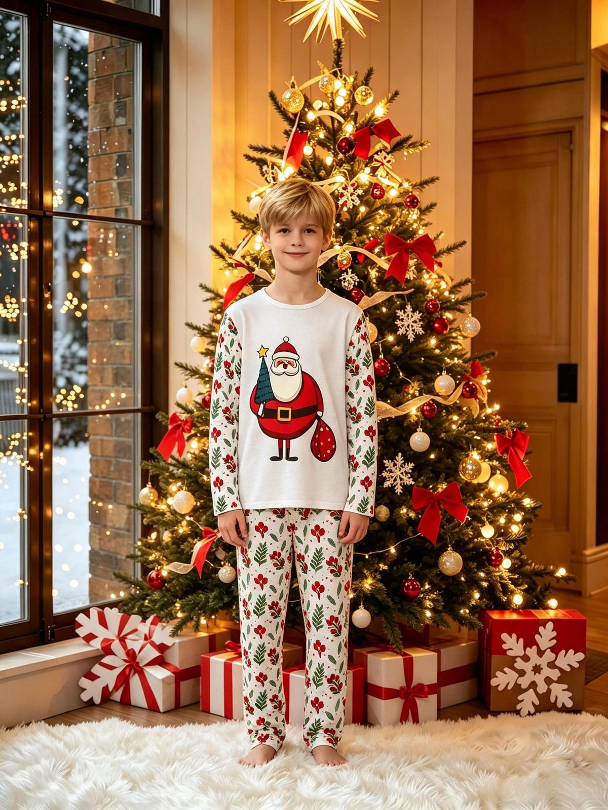 Family Pajamas Set for Christmas