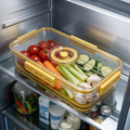 Clear Stackable Refrigerator Organizer
