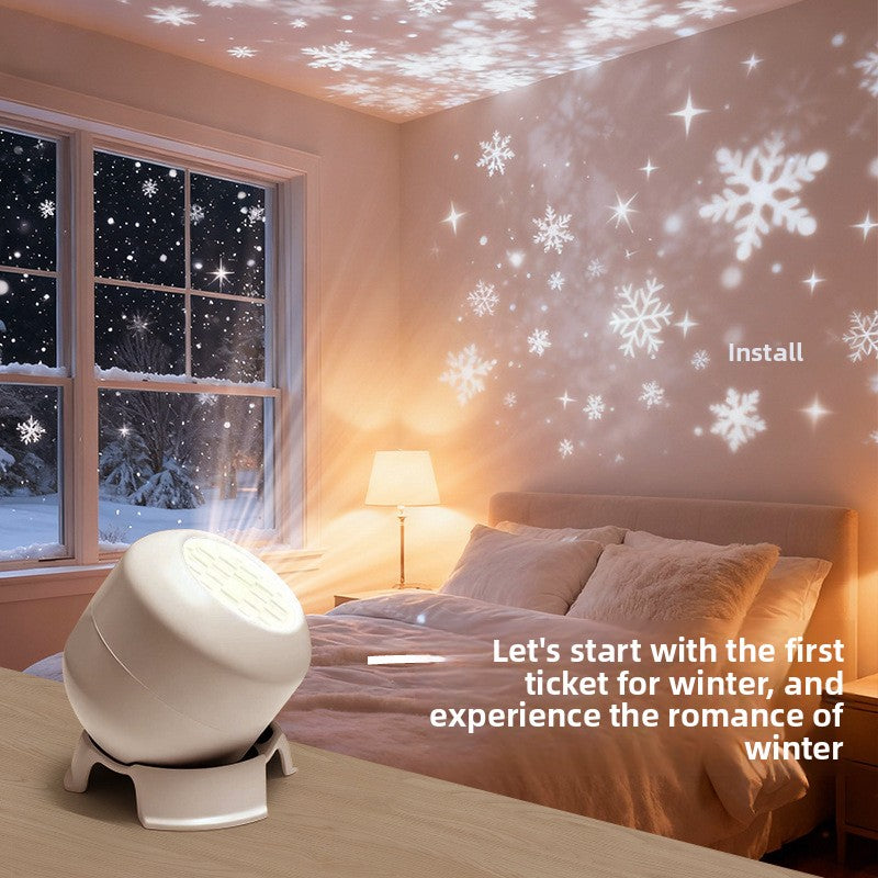 Christmas Projection Light with Rotating Patterns
