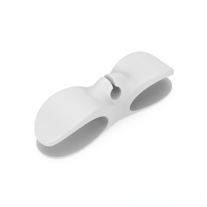 Silicone Adhesive Cable Winder Wall Mounted Organizer