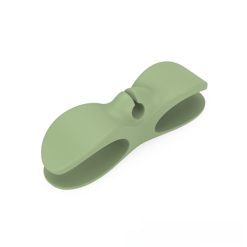 Silicone Adhesive Cable Winder Wall Mounted Organizer