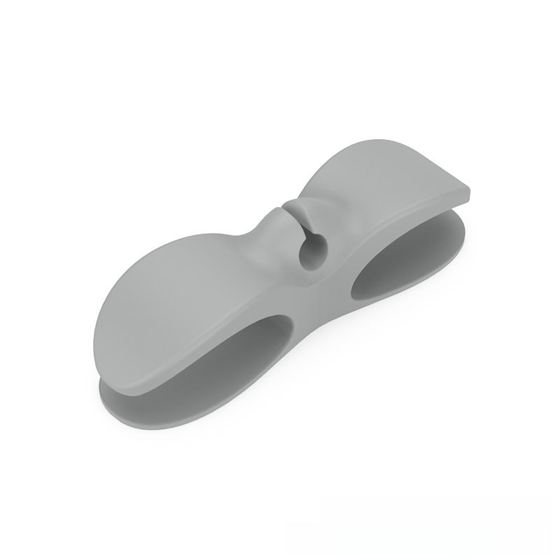Silicone Adhesive Cable Winder Wall Mounted Organizer