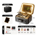 Portable LED Makeup Box with Mirror