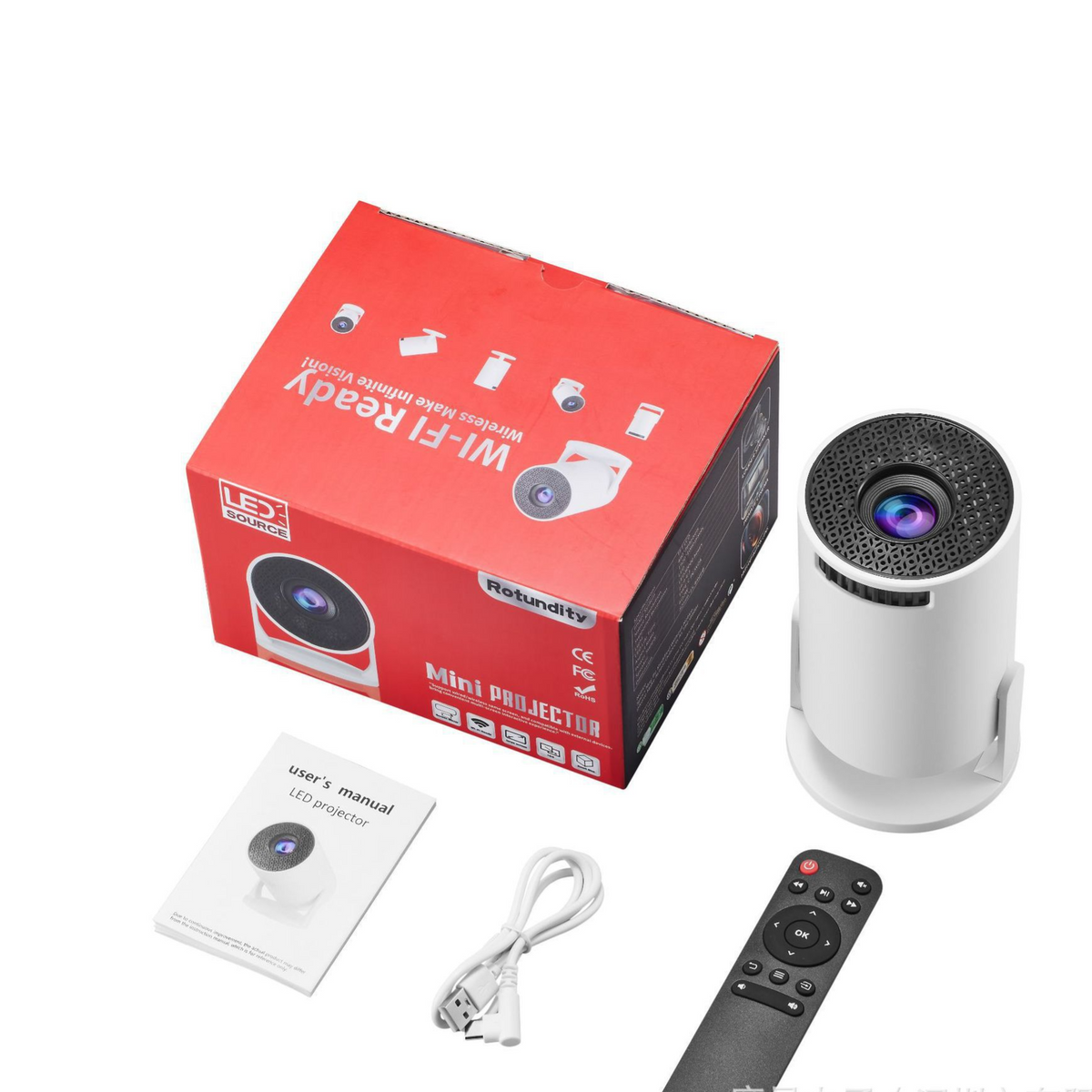 Mini Portable LED Home Projector