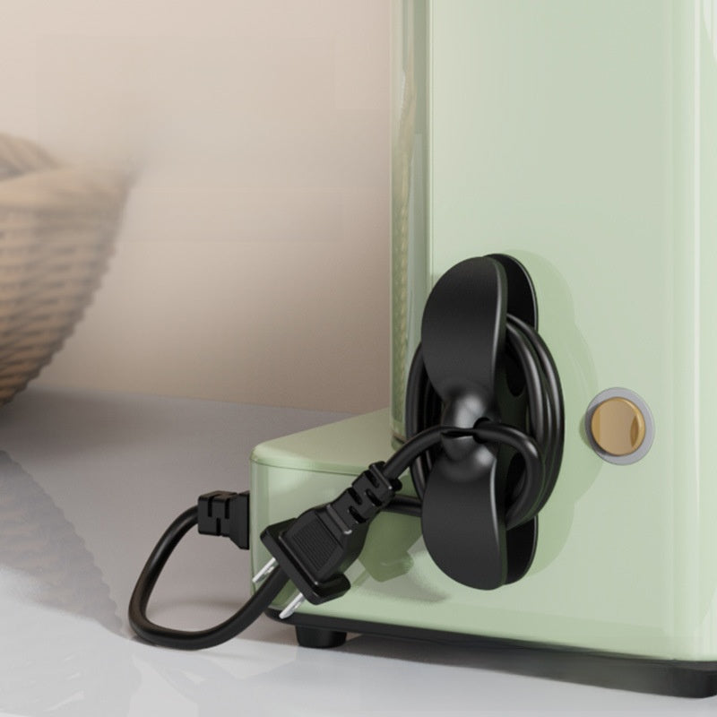Silicone Adhesive Cable Winder Wall Mounted Organizer