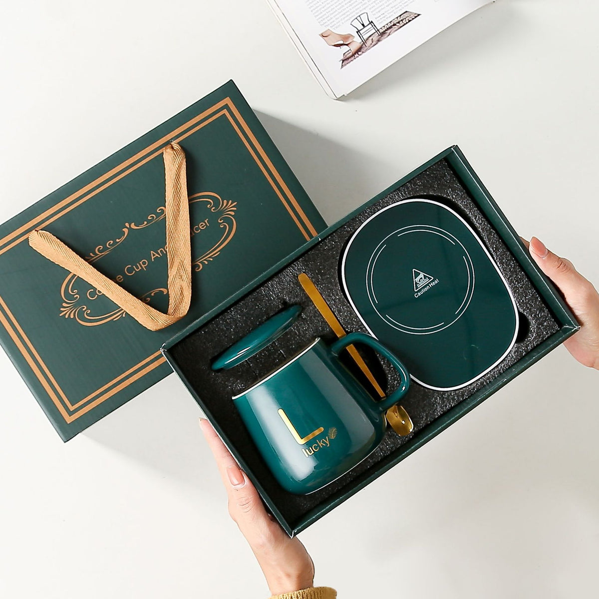 Ceramic Temperature Control Mug with Gift Box
