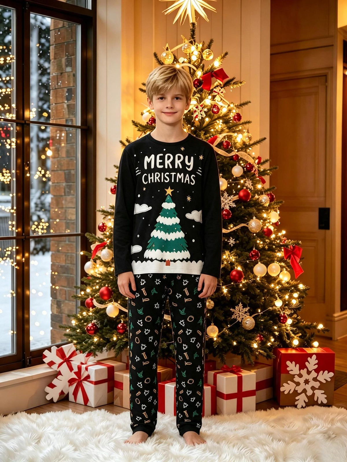 Family Pajamas Set for Christmas