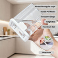 1300ml Airtight Storage Container – BPA Free Clear Kitchen Pantry Organizer, Stackable Food Canister with Sealed Lid
