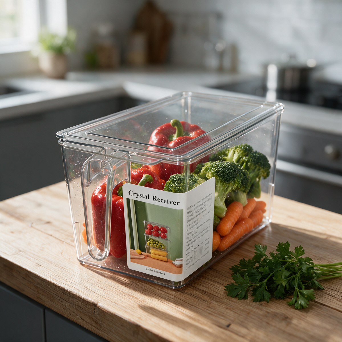Clear Airtight Food Storage Container