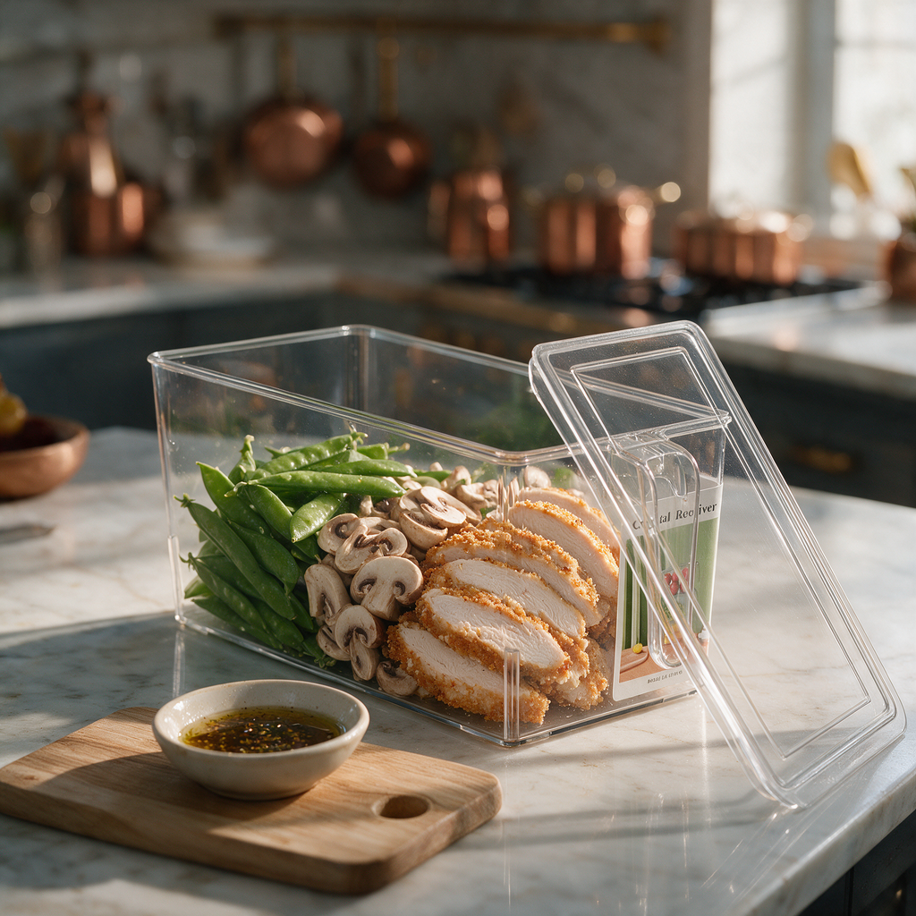 Clear Airtight Food Storage Container