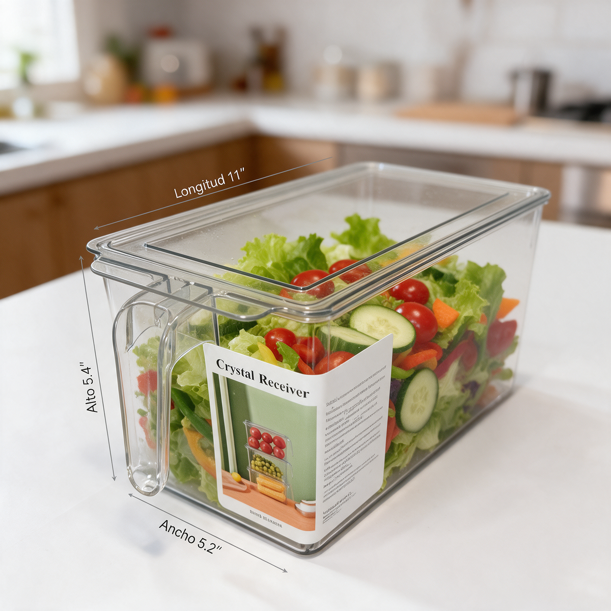 Clear Airtight Food Storage Container